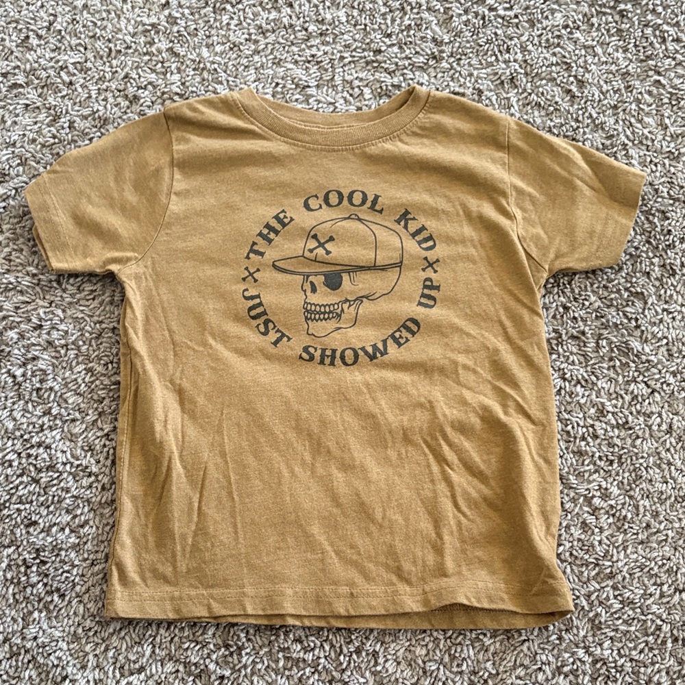 Boys skull tee